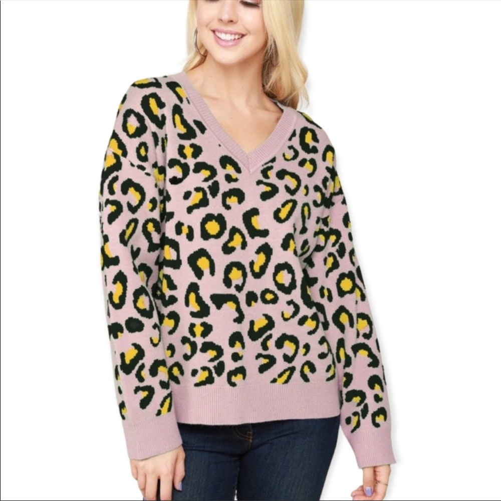 🆕Leopard Print Sweater
